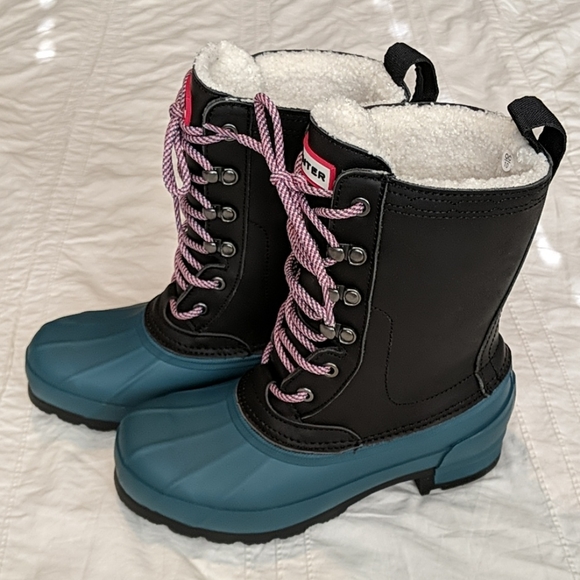 Hunter insulated boots blue black 5 - Picture 2 of 4